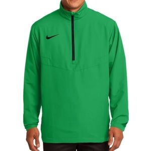 1/2 zip windshirt 💚